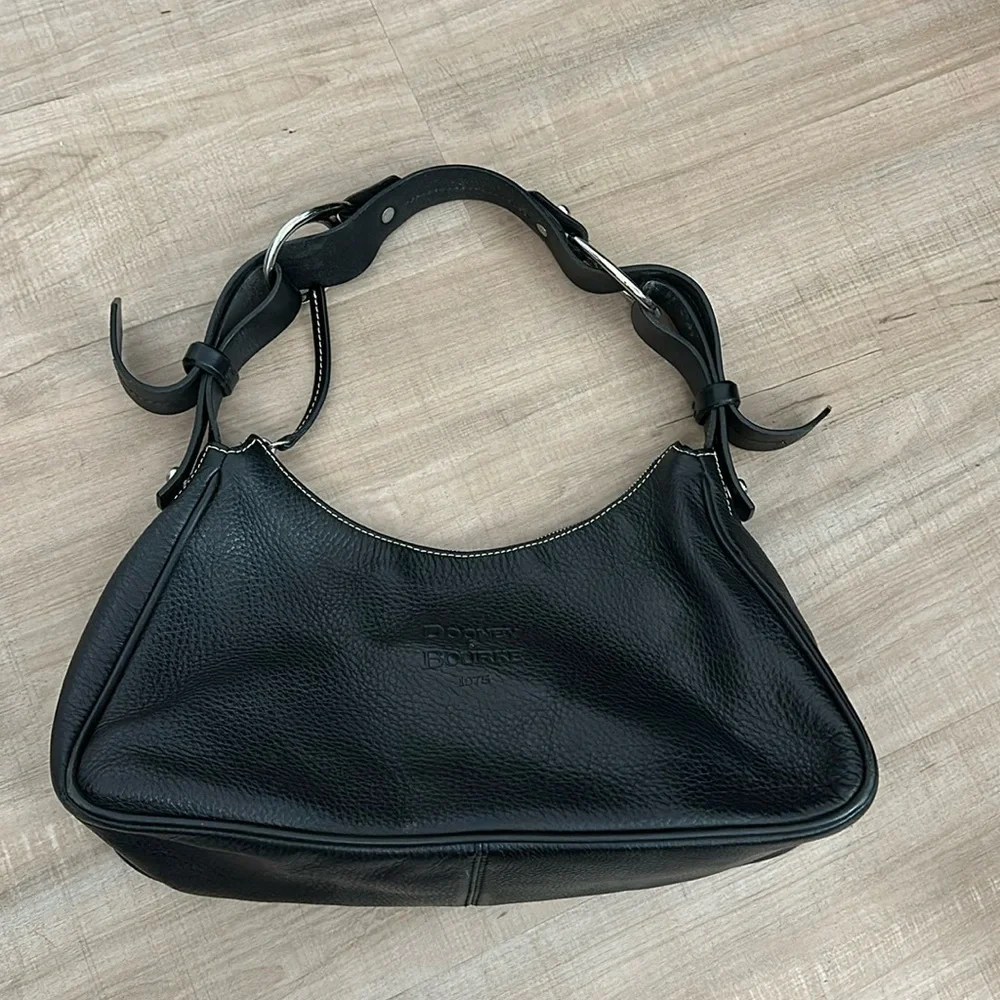 Dooney & Bourke Black Satchel - Picture 1 of 6